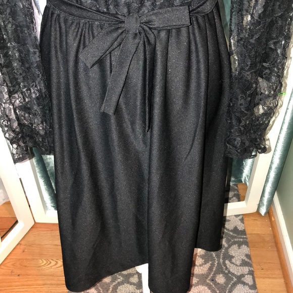 Vintage 70/80s Cottage Core/GunneSax Dress/Wednesday Adams Vibes - Picture 8 of 13